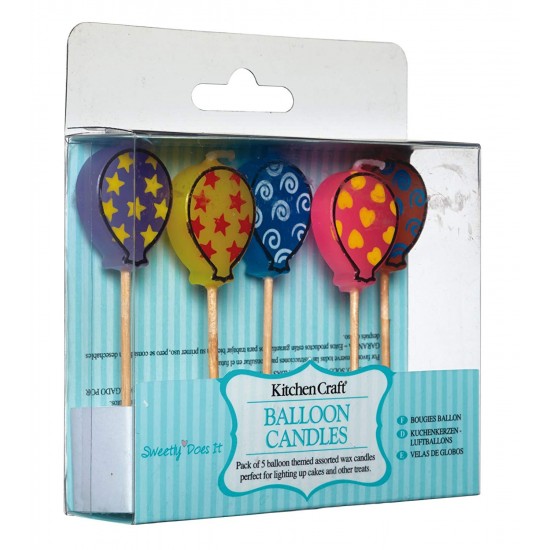 Shop quality Sweetly Does It Balloon Candles - 5 Piece Assorted Colours in Kenya from vituzote.com Shop in-store or online and get countrywide delivery!