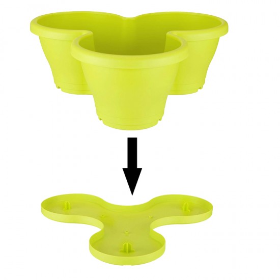Shop quality Elho Corsica Vertical Garden Saucer S Saucer - Lime Green in Kenya from vituzote.com Shop in-store or online and get countrywide delivery!