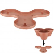 Elho Corsica Vertical Garden Saucer S Saucer - Terra