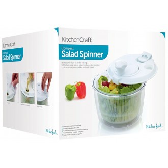 Kitchen Craft Mini Salad Spinner / Dresser, 19 cm (7.5")
