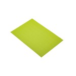 Kitchen Craft Woven Vinyl Placemat, 30 x 45 cm (12" x 17.5") - Green ( Reversible & Heat Resistant)