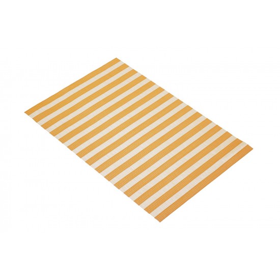 Shop quality Kitchen Craft Woven Vinyl Placemat, 45 x 30 cm (17.5" x 12") - Orange Stripes ( Reversible & Heat Resistant) in Kenya from vituzote.com Shop in-store or get countrywide delivery!