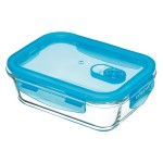 Pure Seal Airtight Glass Food Container / Oven Dish, 1-Litre - Rectangular