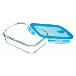 Pure Seal Airtight Glass Food Container / Oven Dish, 1-Litre - Rectangular