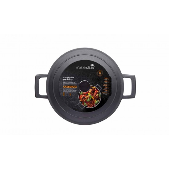 Master Class Cast Induction-Safe Non-Stick Casserole Dish, 4 Liters, Black, MCMCRD24 Shop quality Master Class Cast Induction-Safe Non-Stick Casserole Dish, 4 Liters, Black in Kenya from vituzote.com Shop in-store or online and get countrywide delivery!