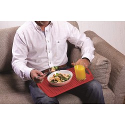 ColourWorks Non-Slip Plastic Serving Tray. 28.5 x 41 cm (11" x 16")