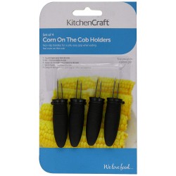 Kitchen Craft Corn-on-the-Cob Holders (Set of 4)