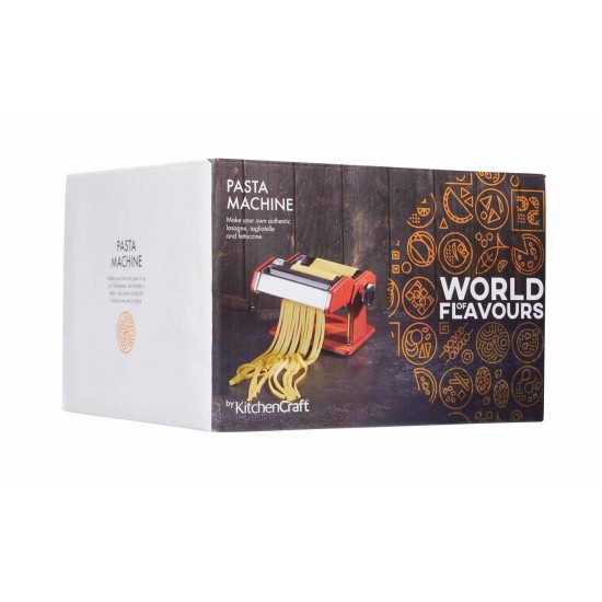 Shop quality World of Flavours Stainless Steel Pasta Maker Machine - Red in Kenya from vituzote.com Shop in-store or online and get countrywide delivery!