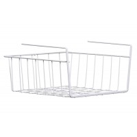 Premier Under Shelf Storage Basket - White - 11.5 inches width x 10 inches long x 6 inches long