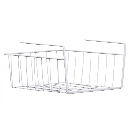 Premier Under Shelf Storage Basket - White - 11.5 inches width x 10 inches long x 6 inches long, 0509719 Shop quality Premier Under Shelf Storage Basket - White - 11.5 inches width x 10 inches long x 6 inches long in Kenya from vituzote.com Shop in-store or get countrywide delivery!