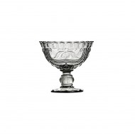 Premier Housewares Imperial Smoked Glass Sundae Dish, Grey, 350ml