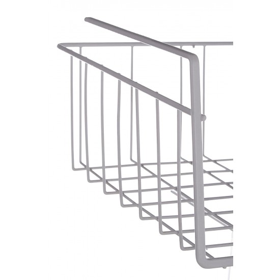 Premier Under Shelf Storage Basket - White - 11.5 inches width x 10 inches long x 6 inches long, 0509719 Shop quality Premier Under Shelf Storage Basket - White - 11.5 inches width x 10 inches long x 6 inches long in Kenya from vituzote.com Shop in-store or get countrywide delivery!