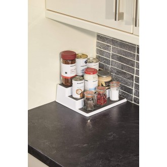 Copco 3-Tier Non-Slip Kitchen Cupboard / Shelf Organizer