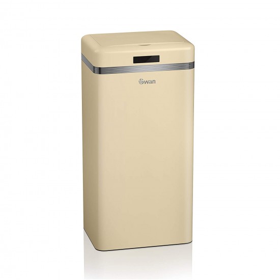 Shop quality Swan Retro Square Automatic Sensor Bin with Infrared Technology, 45 Litre, Cream in Kenya from vituzote.com Shop in-store or online and get countrywide delivery!