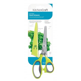 Kitchen Craft Multi Blade Herb Scissors with Sheath