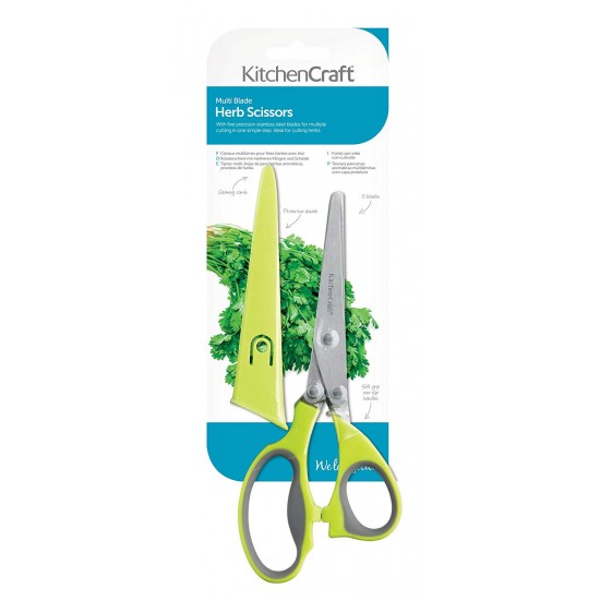 Kitchen Craft Multi Blade Herb Scissors with Sheath, KCHERBSCIWS Shop quality Kitchen Craft Multi Blade Herb Scissors with Sheath in Kenya from vituzote.com Shop in-store or online and get countrywide delivery!