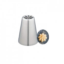 Sweetly Does It Stainless Steel Russian Icing Nozzle, 1.5 cm (15 mm) - Calendula