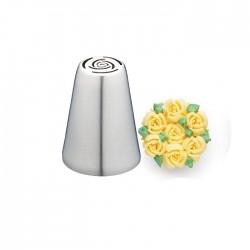 Sweetly Does It Stainless Steel Russian Icing Nozzle, 1.5 cm (15 mm) - Rose