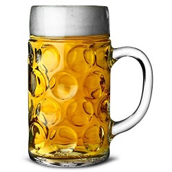Oktoberfest Beer Tankard, 1000ml ( Made in Germany) - Sold Per Piece