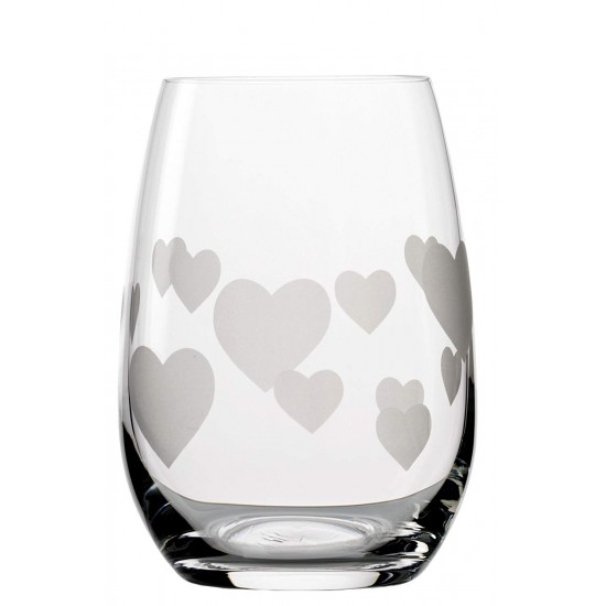 Shop quality Stolzle L´Amour Satin Etched Hearts Crystal Glass Tumbler, 335 ml, Sold Per Piece (Made in Germany) in Kenya from vituzote.com Shop in-store or online and get countrywide delivery!