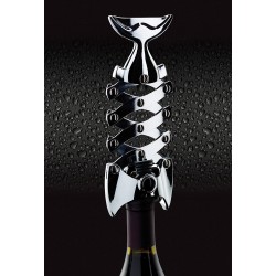 BarCraft Stainless Steel Lazy Fish Corkscrew 
