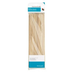 Kitchen Craft Bamboo Food Skewers / Kebab Sticks, 30 cm (Pack of 100)