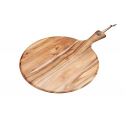 Natural Elements Serving Paddle Board, Acacia Wood Brown, 40 x 30 cm 