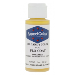 Americolor Flo Coat Food Color, 2oz.(56.7g), Clear Candy Oil