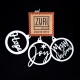 Shop quality Zuri Christmas Ornaments - Set of 3 ( Merry XMAS, Joy, Hope ) - Made in Kenya in Kenya from vituzote.com Shop in-store or online and get countrywide delivery!
