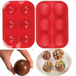 Kitchen Craft Silicone Hot Chocolate Bomb Mould Set of 2