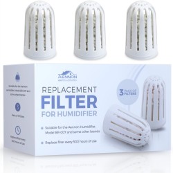 Replacement Filters For Cool Mist Ultrasonic Humidifier - Works For Many Other Brands As Well - Sold per piece