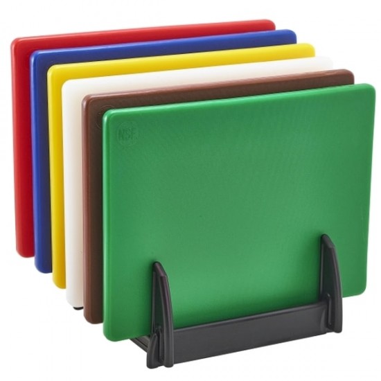 Neville Genware PE Plastic Chopping Board Rack (1/2" Boards)