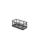 Neville Genware Rectangular Black Wire Basket 14 x 7 x 5.5cm