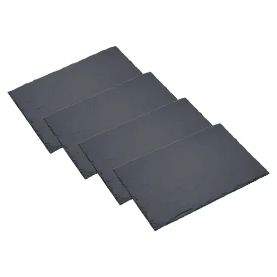 Artesà Appetiser Slate Placemats - 30 x 20 cm, Set of 4