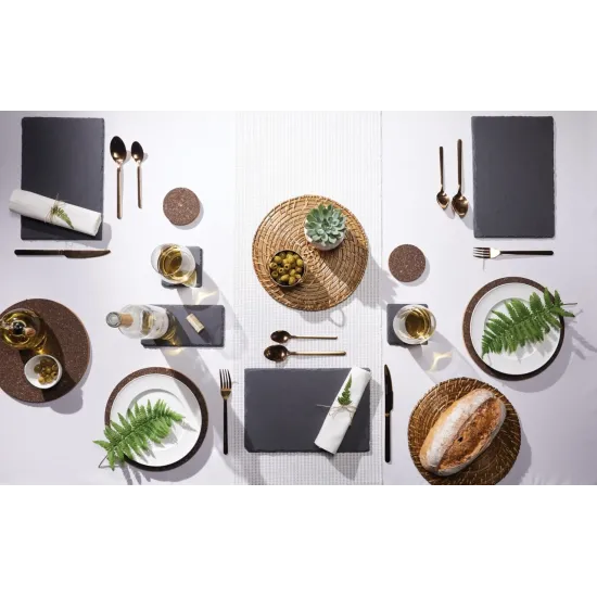 Artesà Appetiser Slate Placemats - 30 x 20 cm, Set of 4