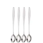 Kitchen Craft 4pc Stainless Steel Ice Cream Spoon Set with Long Handles, 21cm