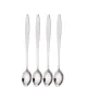 Kitchen Craft 4pc Stainless Steel Ice Cream Spoon Set with Long Handles, 21cm
