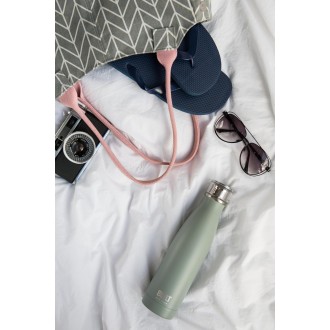 Built Double Walled Stainless Steel Water Bottle Storm Grey, 500ml