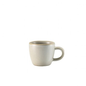 Neville Genware Antigo Stoneware Barley Espresso Cup, 90ml /  9cl/ 3oz