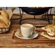 Neville Genware Antigo Stoneware Barley Espresso Cup, 90ml /  9cl/ 3oz