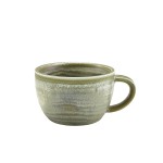 Neville Genware Terra Porcelain Matt Grey Coffee Cup, 280ml / 28.5cl/ 10oz
