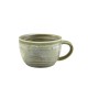 Neville Genware Terra Porcelain Matt Grey Coffee Cup, 280ml / 28.5cl/ 10oz