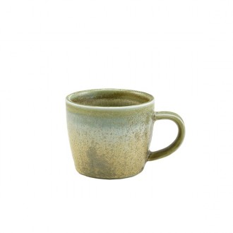 Neville Genware Terra Porcelain Matt Grey Espresso Cup, 90ml / 9cl/ 3oz