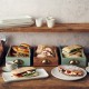 Neville Genware Antigo Stoneware Barley Narrow Rectangular Platter 27 x 12.5cm