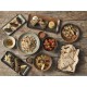 Neville Genware Terra Porcelain Matt Grey Narrow Rectangular Platter 27 x 12.5cm