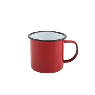 Neville Genware Enamel Mug Red 36cl/ 12.5oz 