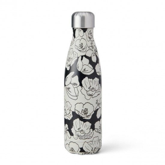 S'well Charcoal Bloom Bottle, 500ml S'well Charcoal Bloom Bottle, 500ml