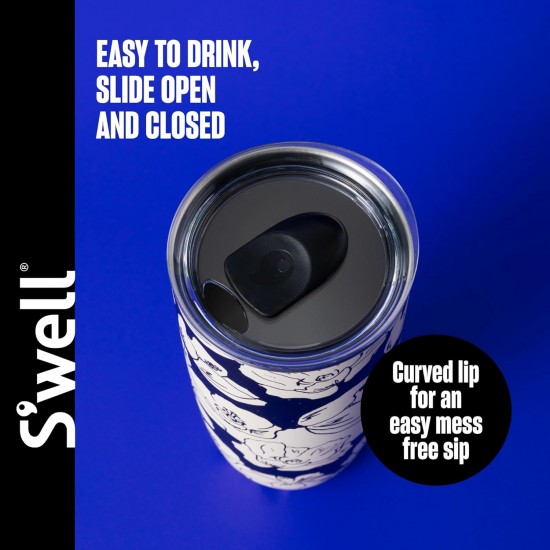 S'well Charcoal Bloom Tumbler, 700ml S'well Charcoal Bloom Tumbler, 700ml