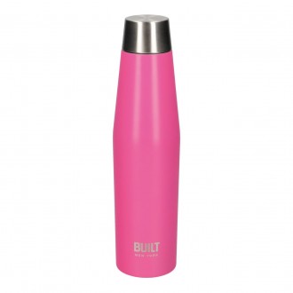 Built Perfect Seal Pink Hydration Bottle, 540ml