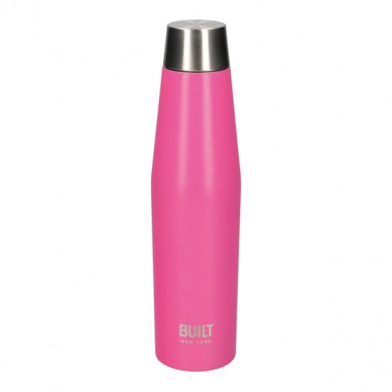 Built Perfect Seal Pink Hydration Bottle, 540ml Built Perfect Seal Pink Hydration Bottle, 540ml